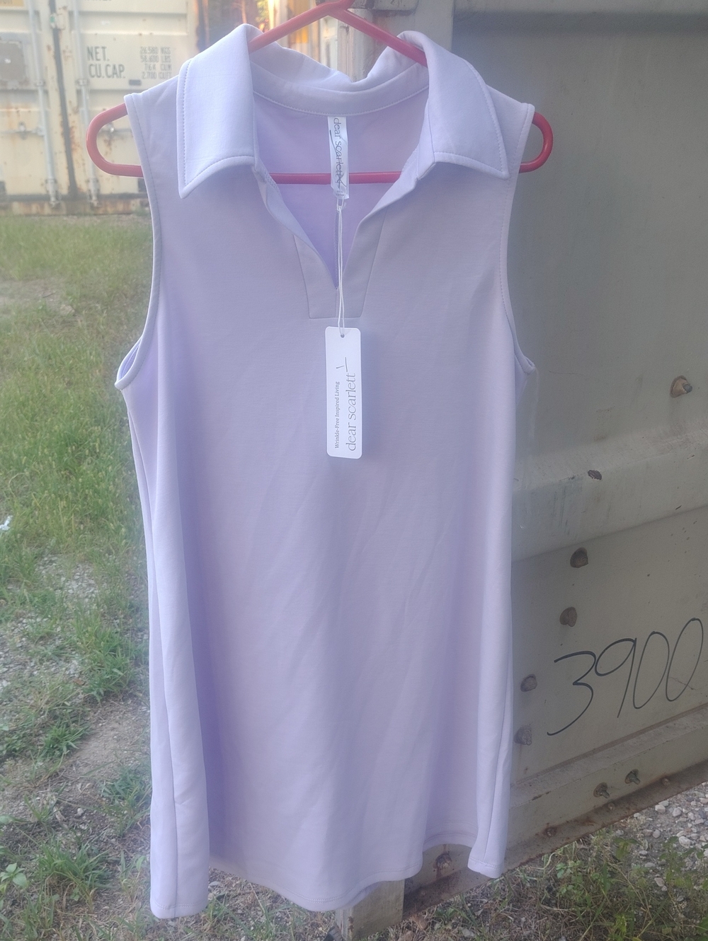 NWT Dear Scarlett Lavender "Lizzy" Midi Dress